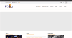 Desktop Screenshot of kria.biz